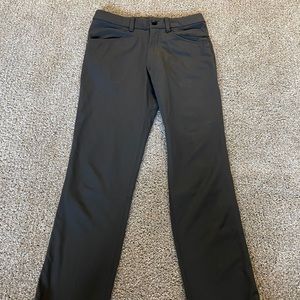 Dark gray men's lululemon pants
